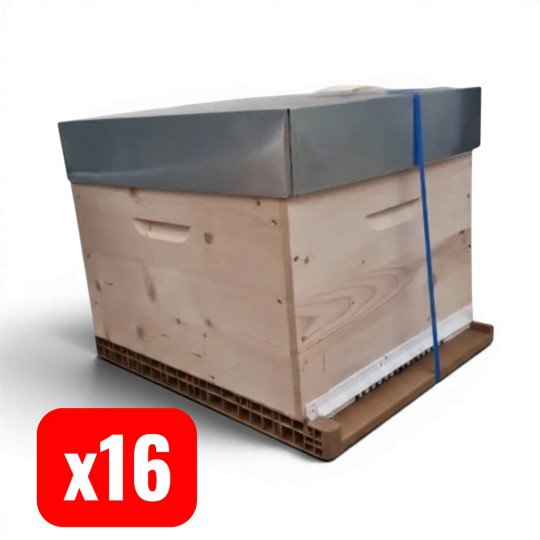 Lot de 16 ruches - Lot de ruches complètes