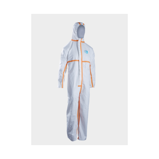 COMBINAISON JETABLE EN POLYPROPYLiNE AVEC CAPUCHE 45sf XL