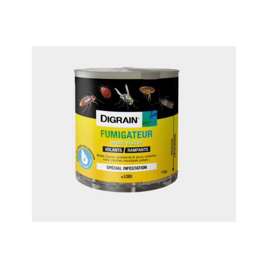 DIGRAIN FUMIGATEUR / Fumigène hydroréactif 10g