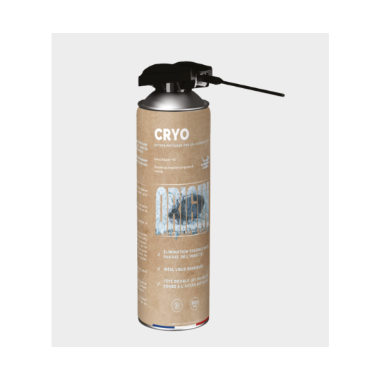 Aérosol Cryo 500ml – Anti insectes volants et rampants