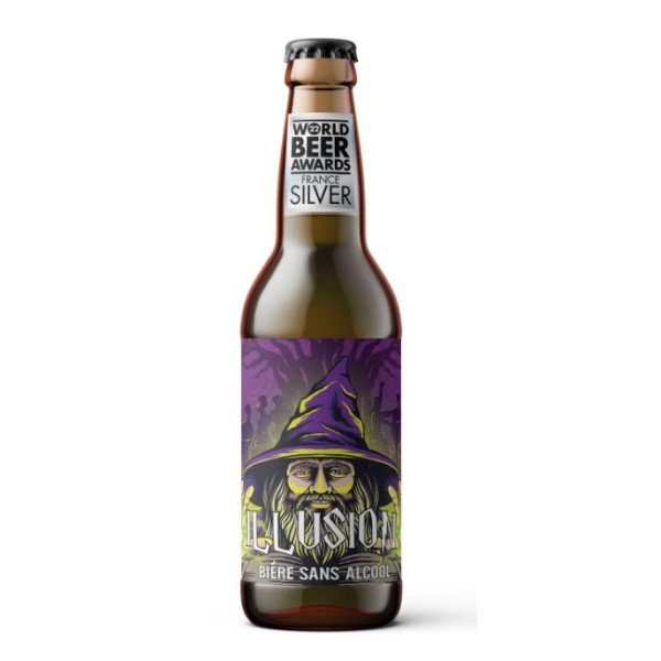 Bière illusion - 33cl sans alcool -Mage Malte